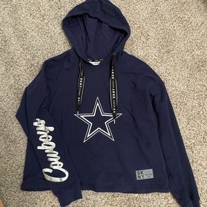 Dark blue DKNY Dallas Cowboys hoodie